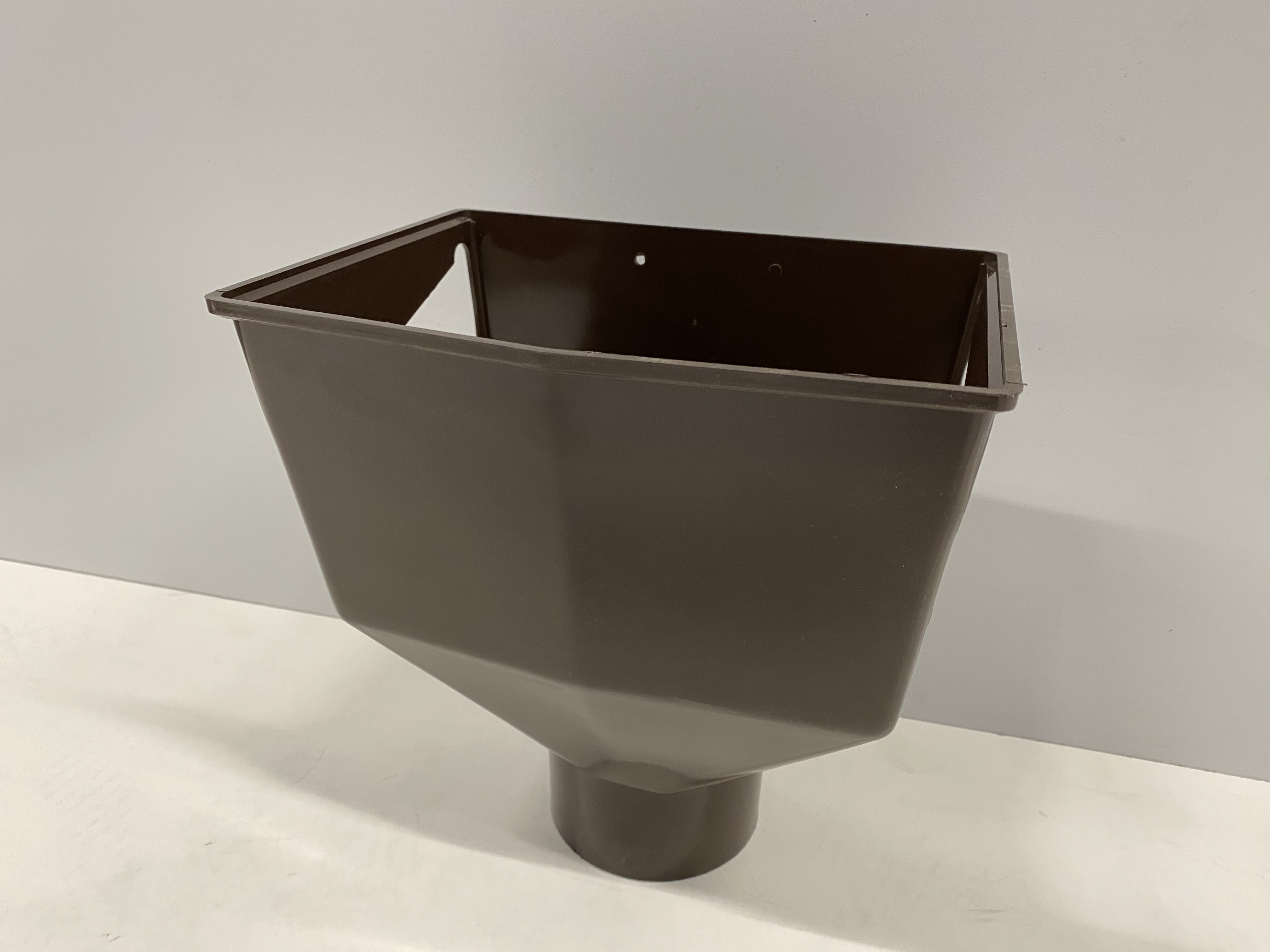 PVC-Rinnenkasten Derascon (DDR) 6-tlg. NG 130/ NW 100 braun