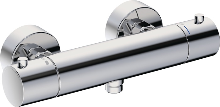Brausebatterie-Thermostat "delphis unic" chrom